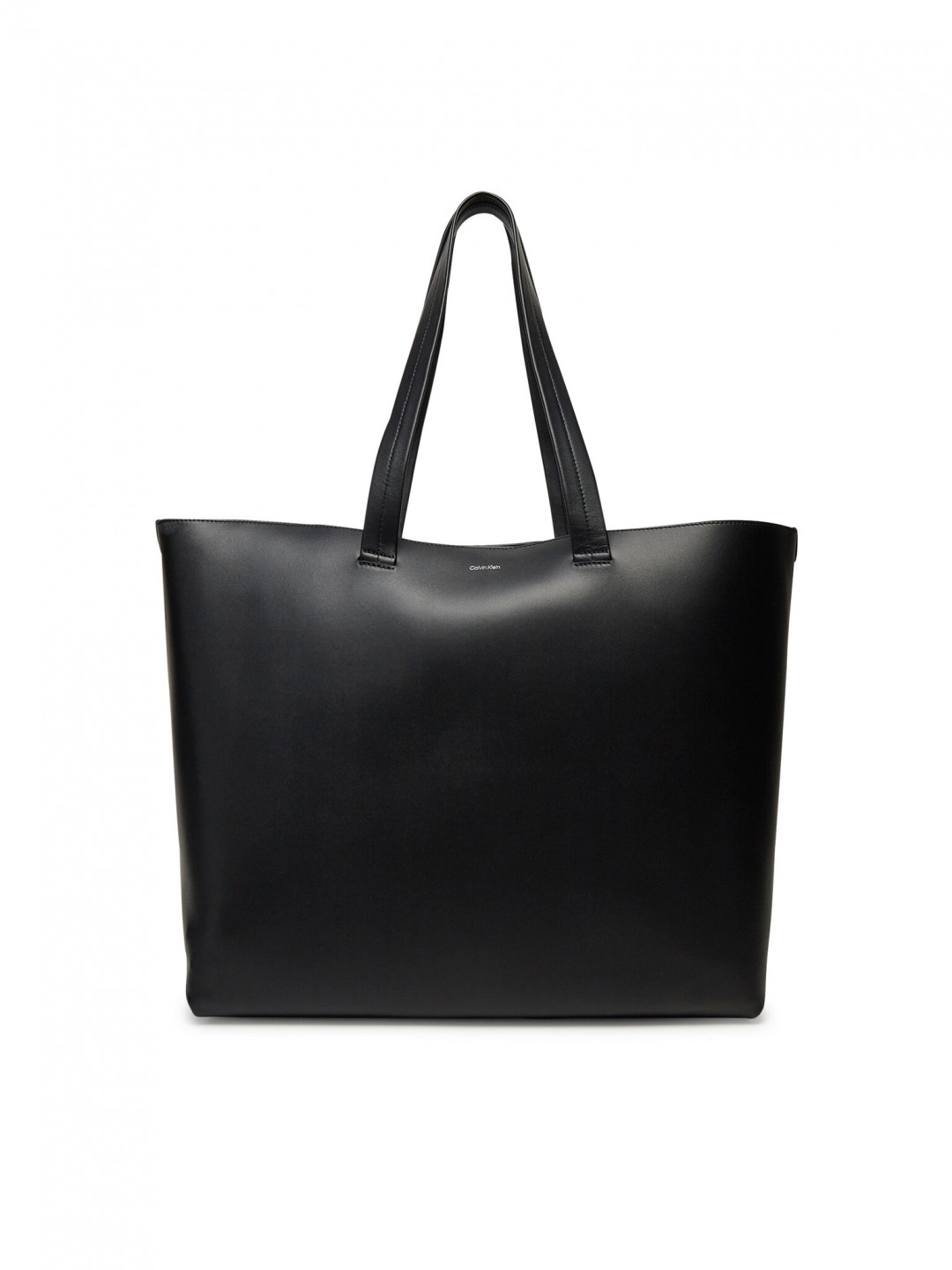 Calvin Klein Taška Ck Premium Leather E W Tote Xl K50K512894 Černá